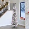 vidaXL Albero di Natale artificiale con 300 LED Bianco 240 cm