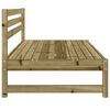 vidaXL Divani Centrali da Giardino 2pz 120x80 cm Legno Impregnato Pino