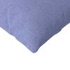 vidaXL Cuscini da Divano 2 pcs Blu 145 x 40 cm Tessuto