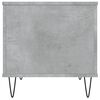 vidaXL Tavolino Salotto Grigio Cemento 60x44,5x45 cm Legno Multistrato
