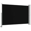 vidaXL Tenda da Sole Laterale Retrattile 160 x 300 cm Nera