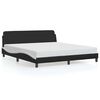 vidaXL Giroletto Dover Nero e Bianco 180x200 cm in Similpelle