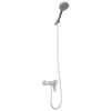 vidaXL Set di doccia con soffione Cromo G 1 / 2 pollici