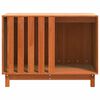 vidaXL Cuccia per cani Marrone cerato 90 x 60 x 67 cm Pino massello