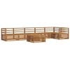 vidaXL Set di divani da esterno 7 pcs Naturale