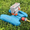 GR&Uuml;NTEK Mini Irrigatore per Prati con Motore Turbo 378 m&sup2;