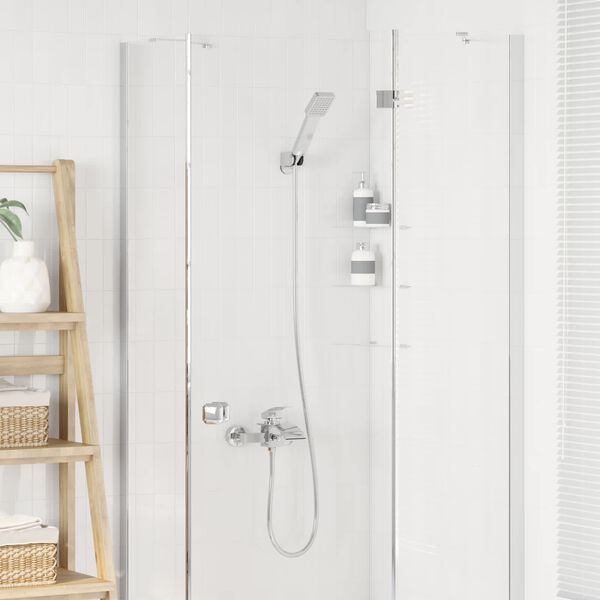 vidaXL Set di doccia con soffione Cromo G 1 / 2 pollici