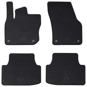 vidaXL Tappetino per Auto 4 pcs Nero adatto per VW TIGUAN TDI 2024-