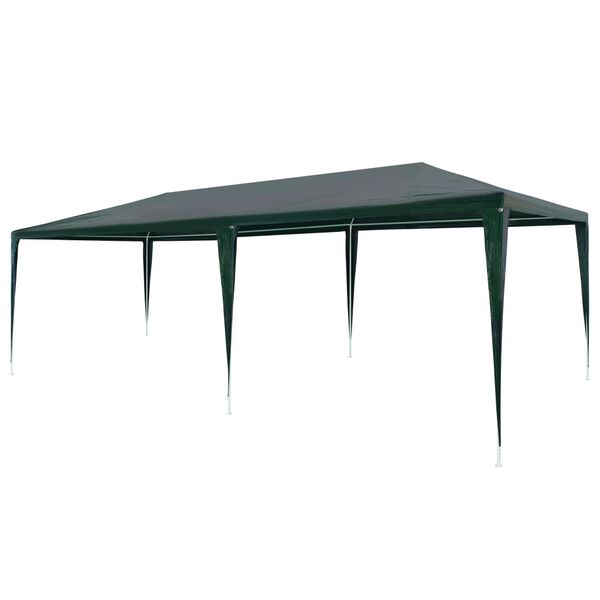 vidaXL Tenda per Feste 3x6 m in PE Verde