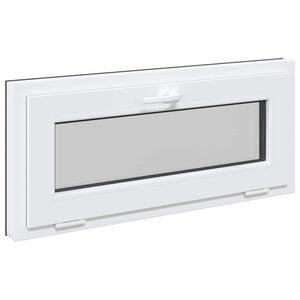 vidaXL Finestra per Soffitta RISOR 90 x 40 cm PVC e Vetro Antracite