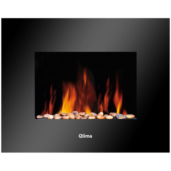 Qlima Stufa Elettrica con Effetto Fiamma EFE 2018 1800 W