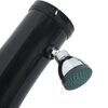 vidaXL Doccia ad Energia Solare Nera 214 cm 20 L