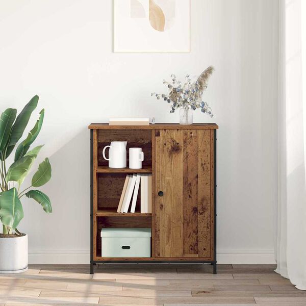 vidaXL Credenza Legno vecchio 70 x 30 x 80 cm Legno multistrato