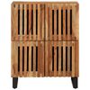 vidaXL Credenza 60x34x75 cm in Legno Massello di Acacia