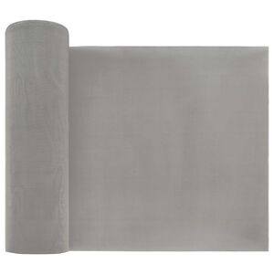 vidaXL Rete per schermatura 20 x 500 cm 120 Mesh Argento