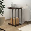vidaXL Tavolino Rovere Marrone 40x30x60 cm in Legno Multistrato