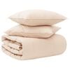 vidaXL Set di Piumoni 2 pz 135 x 220 cm Tutte le stagioni Beige