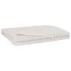 vidaXL Coperta Ponderata Bianco 200 x 220 cm 13 kg 100% Cotone 205T
