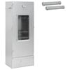 vidaXL Forno Affumicatore 3 pcs 44,5 x 29 x 110 cm Acciaio zincato