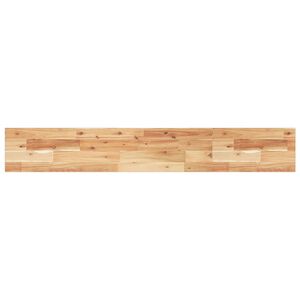 vidaXL Piano Tavolo Rettangolare 120x20x2 cm Legno Massello di Acacia