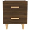 vidaXL Comodini 2 pz in Rovere Marrone 40x35x47,5 cm