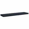 vidaXL Cuscino per Panchina a 1 Pezzo VUGHT 100% Poliestere Blu Scuro