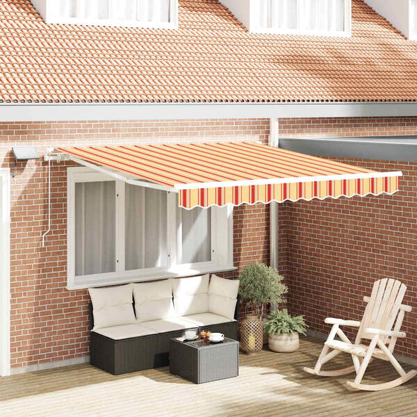 vidaXL Tenda Retrattile con 350 x 250 cm Tessuto