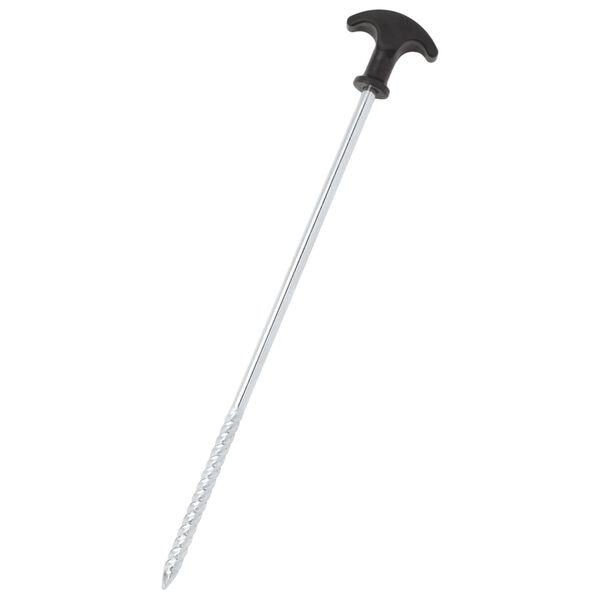 vidaXL Picchetti per Tenda 24 pz 30 cm Ø7 mm in Acciaio Zincato