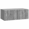 vidaXL Mobile Porta TV da Muro 78,5 x 31 cm Sonoma grigio