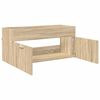 vidaXL Armadio sottolavello con porta Rovere Sonoma Legno multistrato
