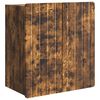 vidaXL Mobiletto a muro Rovere Fumo 59 x 31 x 64 cm