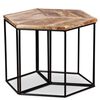 vidaXL Tavolino da Salotto in Legno Massello di Mango 56x48x40 cm