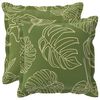 vidaXL Federa 2 pz HOUTEN Design a foglia 35 x 35 cm Poliestere