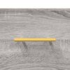 vidaXL Credenza Grigio Sonoma 34,5x34x180 cm in Legno Multistrato