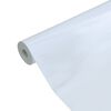 vidaXL Pellicola Statica Smerigliata Bianco 90x2000 cm PVC