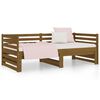 vidaXL Dormeuse Estraibile Ambra 2x(80x200) cm Legno Massello di Pino