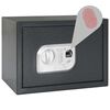 vidaXL Cassetta di sicurezza digitale Grigio scuro 35 x 25 x 25 cm
