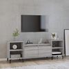 vidaXL Mobile TV Grigio Sonoma 160x35x55 cm in Legno Multistrato