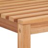 vidaXL Set da pranzo da giardino 3 pz 80x80 cm in legno massello di teak