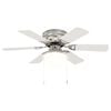 vidaXL Ventilatore da soffitto con luce &Oslash; 82 cm Bianco
