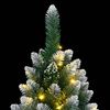 vidaXL Albero di Natale Artificiale con 300 LED 210 cm