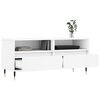 vidaXL Mobile Porta TV Bianco 100x34,5x44,5 cm in Legno Multistrato