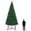 vidaXL Albero di Natale Artificiale con Base 500 cm Verde