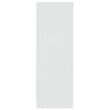 vidaXL Armadietto da Farmacia Bianco 30x41x118 cm in Truciolato
