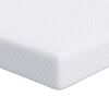 vidaXL Topper in schiuma memory 70 x 200 cm Thick Morbido Bianco