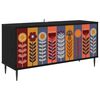 vidaXL Mobile TV ESSEN 102 x 33 x 51 cm Rovere Nero