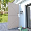 vidaXL Tenda Laterale per Terrazza Pieghevole Crema 300x150 cm