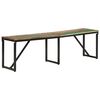 vidaXL Panca 160x35x46 cm in Legno Massello di Recupero