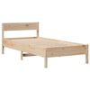 vidaXL Letto senza Materasso 90x200 cm in Legno Massello di Pino
