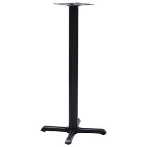 vidaXL Gamba per Tavolino da Bar Nero 56x56x107 cm in Ghisa